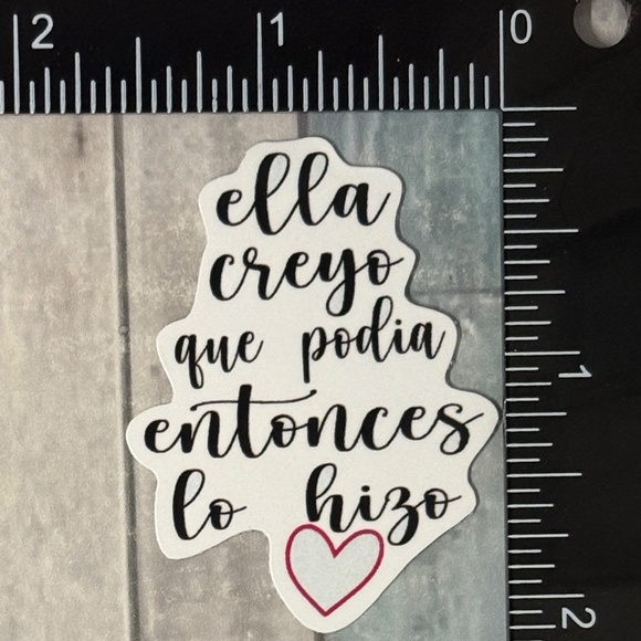 ๐10/$10๐ Spanish Inspirational Reusable Waterproof Vinyl Sticker Decal - Picture 1 of 1